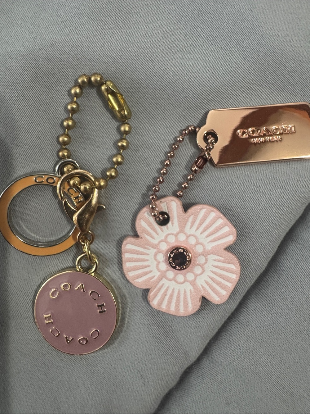Assorted Coach Bag Charms